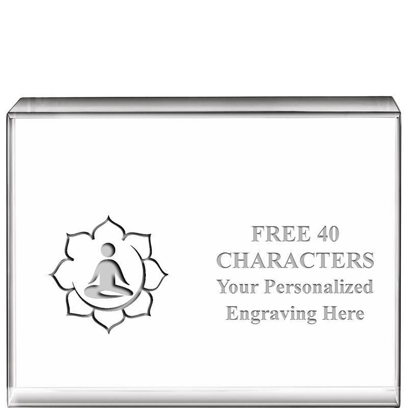 4"x3"HORIZONTAL DISPLAY CRYSTL