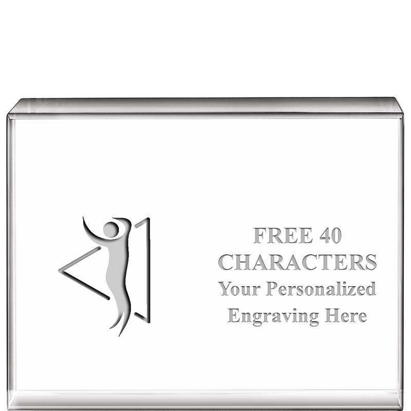 4"x3"HORIZONTAL DISPLAY CRYSTL