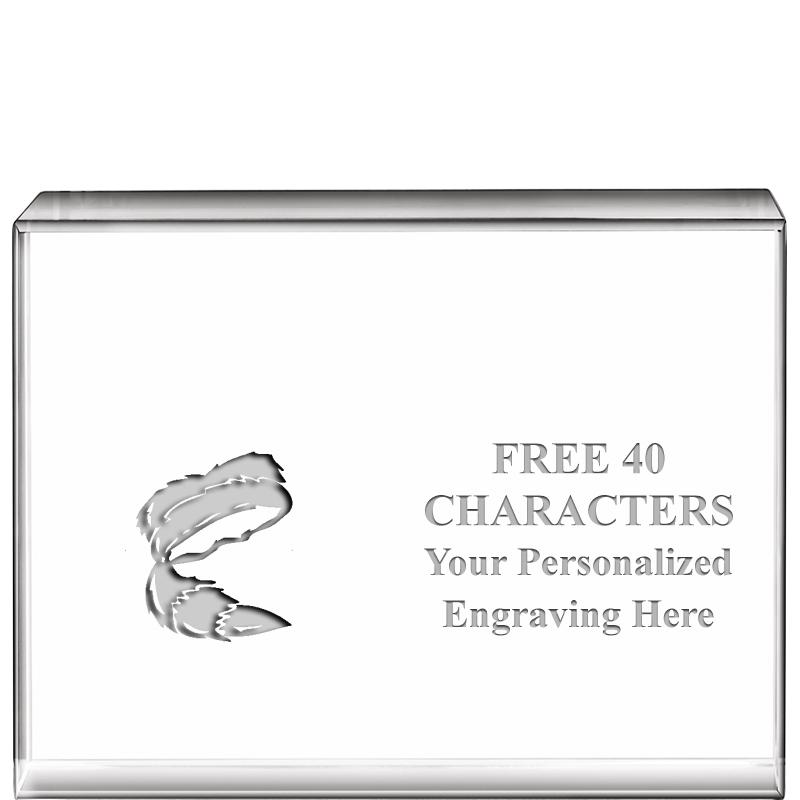 4"x3"HORIZONTAL DISPLAY CRYSTL