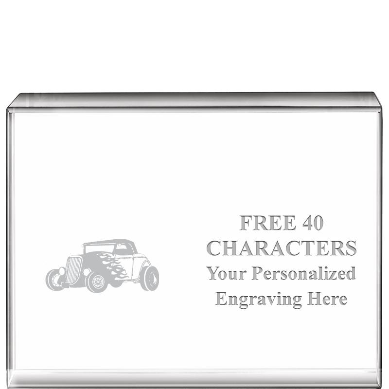 4"x3"HORIZONTAL DISPLAY CRYSTL