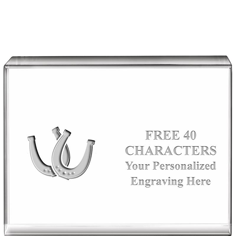 4"x3"HORIZONTAL DISPLAY CRYSTL