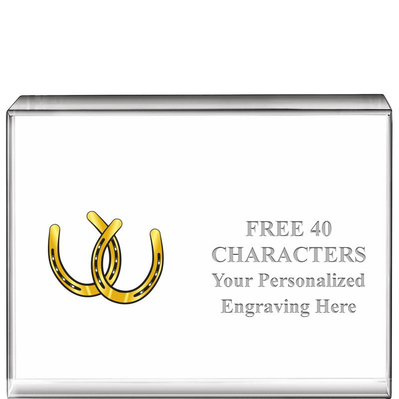 4"x3"HORIZONTAL DISPLAY CRYSTL