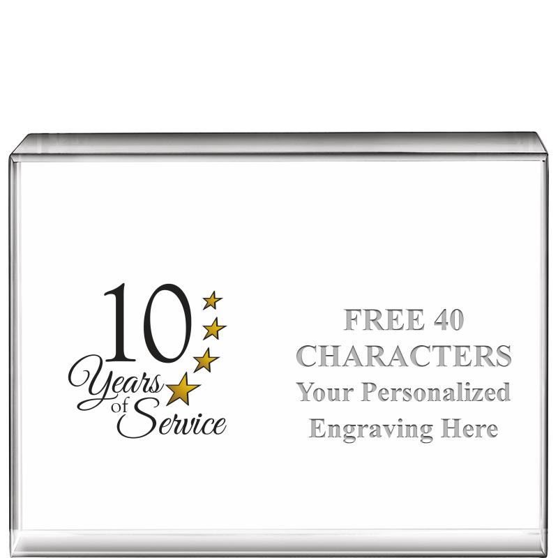 4"x3"HORIZONTAL DISPLAY CRYSTL