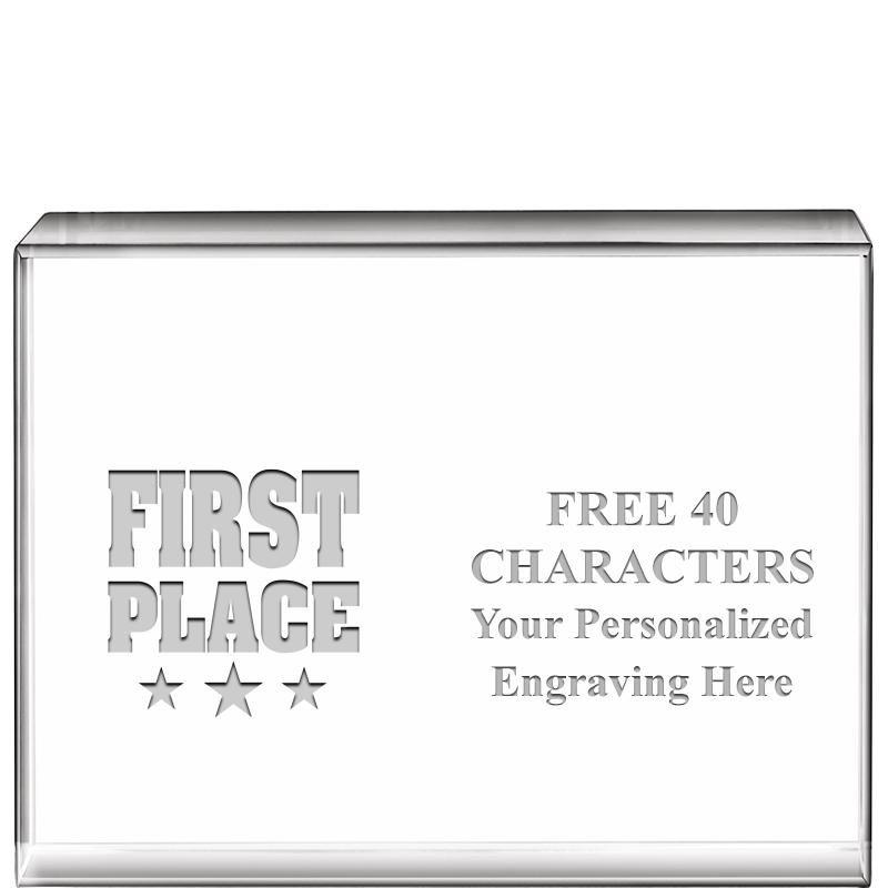 4"x3"HORIZONTAL DISPLAY CRYSTL