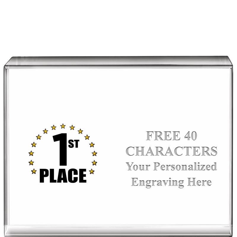 4"x3"HORIZONTAL DISPLAY CRYSTL