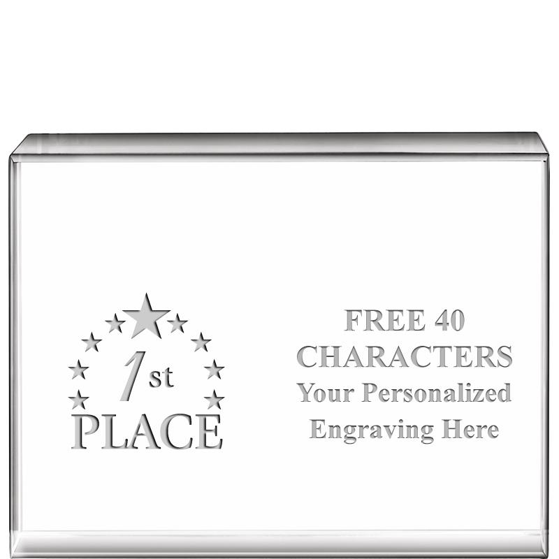 4"x3"HORIZONTAL DISPLAY CRYSTL