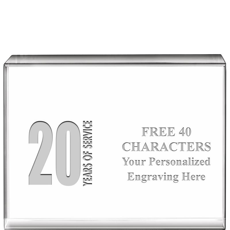 4"x3"HORIZONTAL DISPLAY CRYSTL