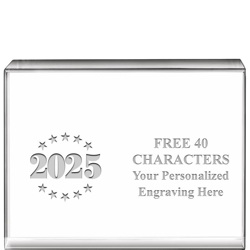 4"x3"HORIZONTAL DISPLAY CRYSTL