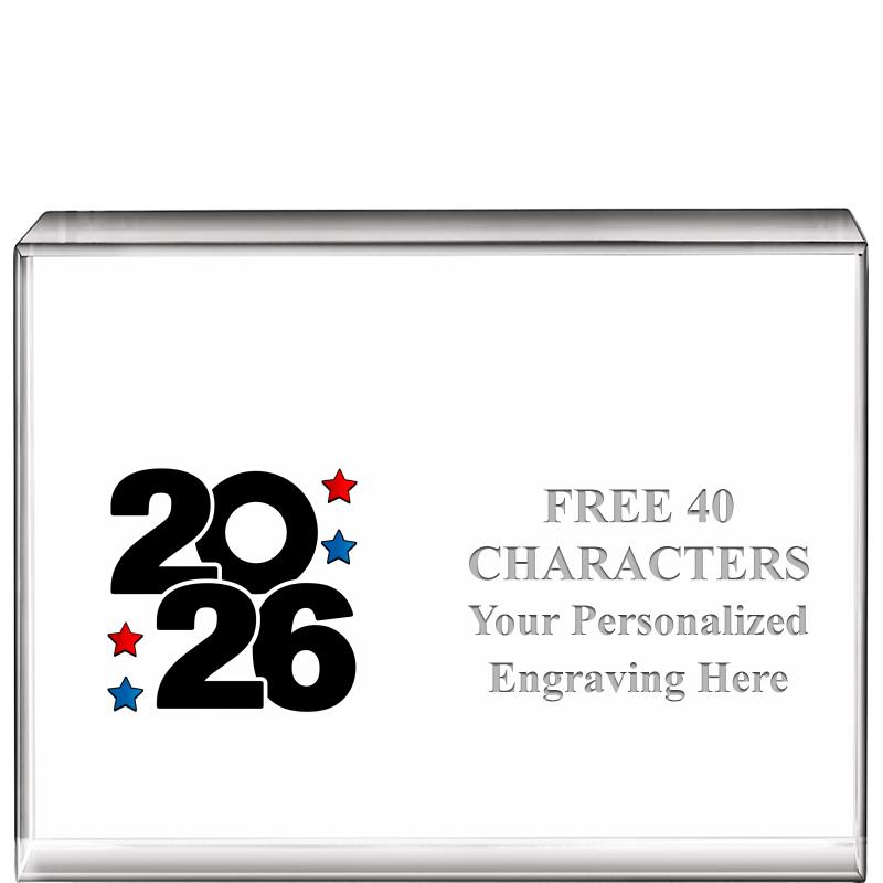 4"x3"HORIZONTAL DISPLAY CRYSTL