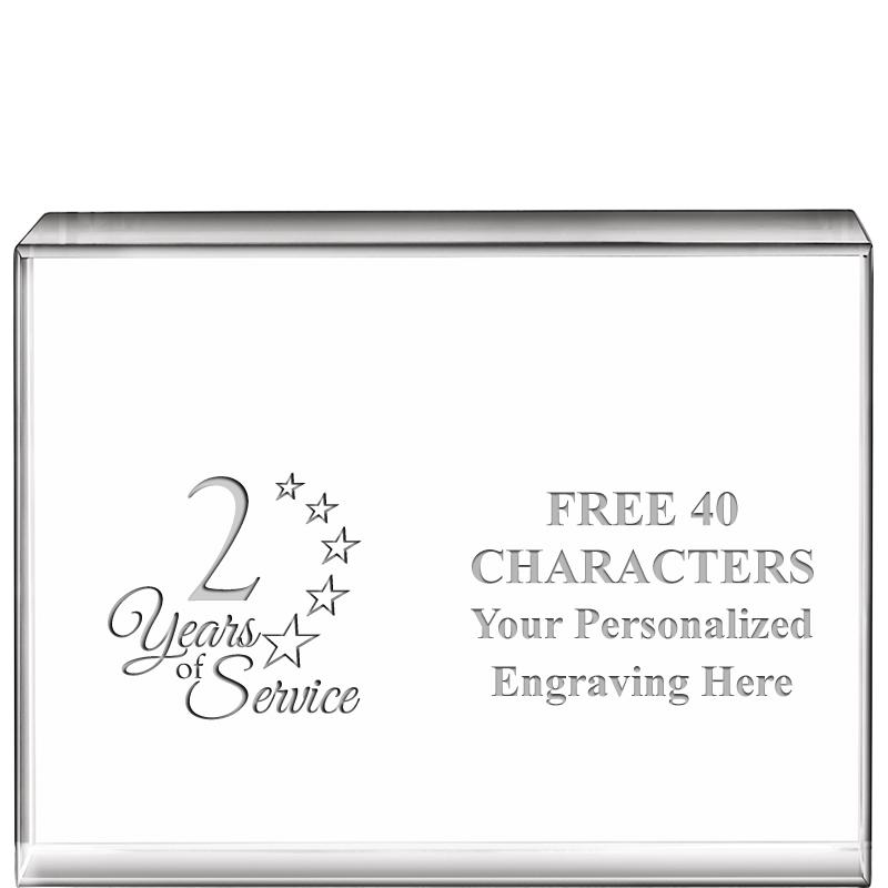 4"x3"HORIZONTAL DISPLAY CRYSTL