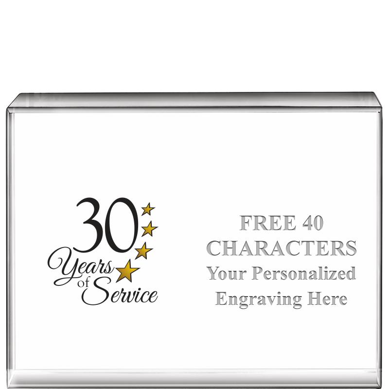 4"x3"HORIZONTAL DISPLAY CRYSTL