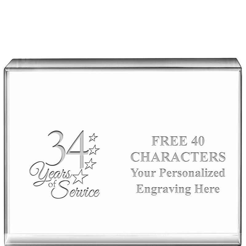 4"x3"HORIZONTAL DISPLAY CRYSTL