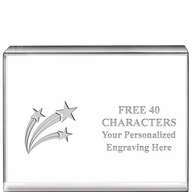 4"x3"HORIZONTAL DISPLAY CRYSTL