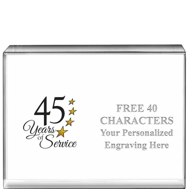 4"x3"HORIZONTAL DISPLAY CRYSTL