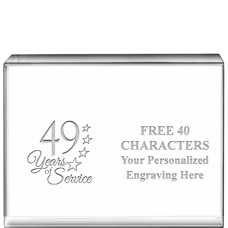 4"x3"HORIZONTAL DISPLAY CRYSTL