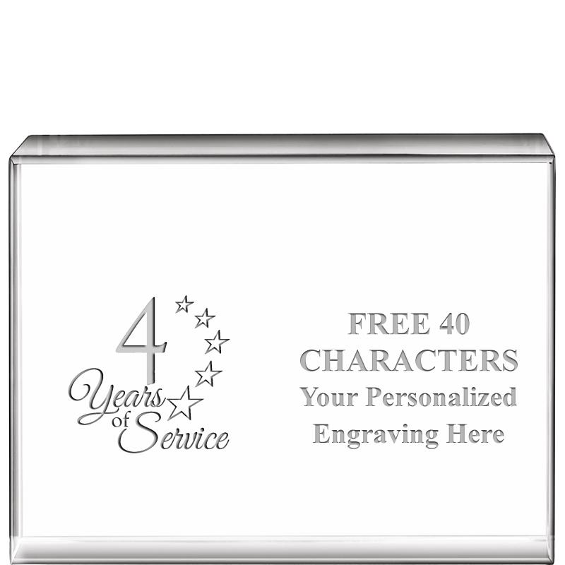 4"x3"HORIZONTAL DISPLAY CRYSTL