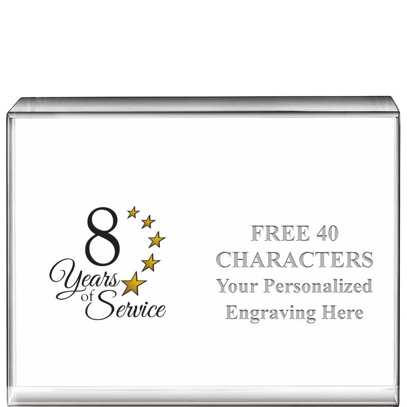 4"x3"HORIZONTAL DISPLAY CRYSTL