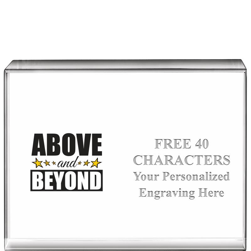 4"x3"HORIZONTAL DISPLAY CRYSTL