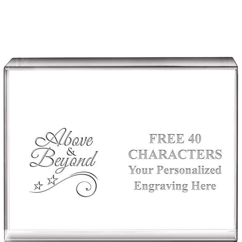 4"x3"HORIZONTAL DISPLAY CRYSTL