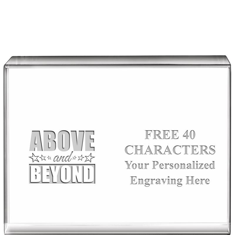 4"x3"HORIZONTAL DISPLAY CRYSTL