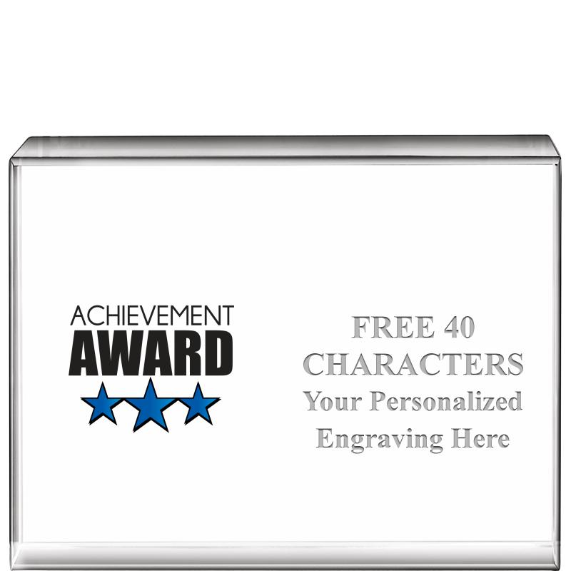 4"x3"HORIZONTAL DISPLAY CRYSTL