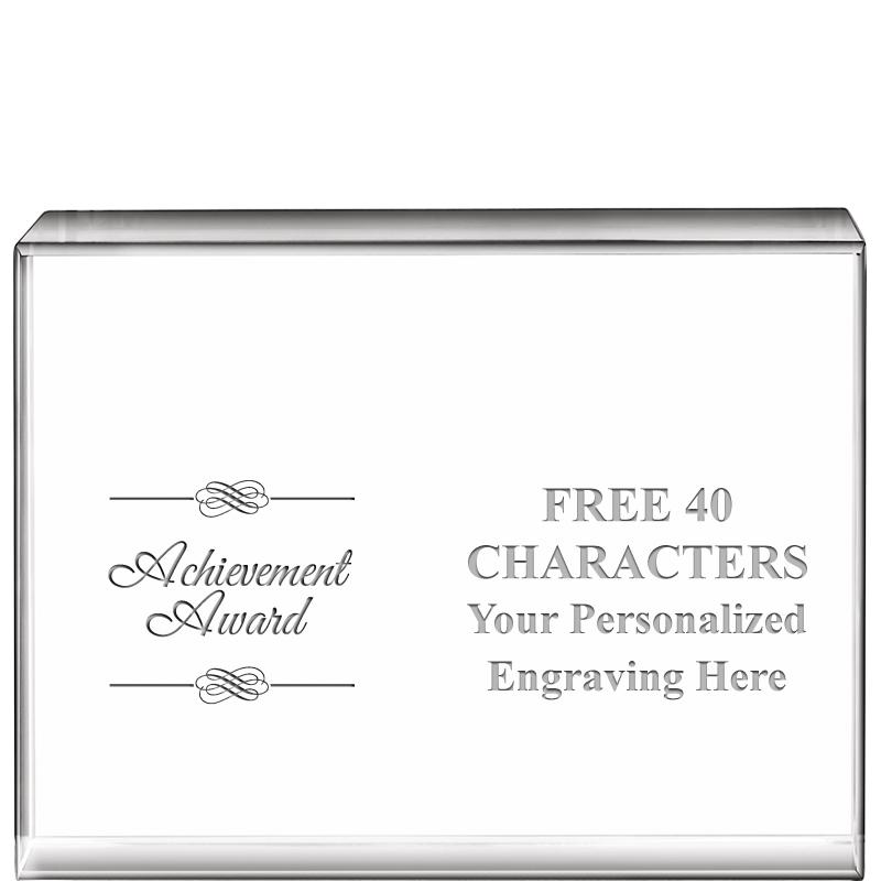 4"x3"HORIZONTAL DISPLAY CRYSTL