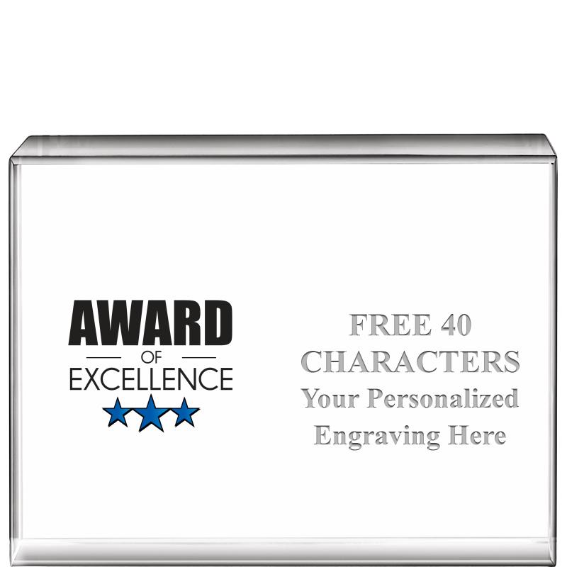 4"x3"HORIZONTAL DISPLAY CRYSTL