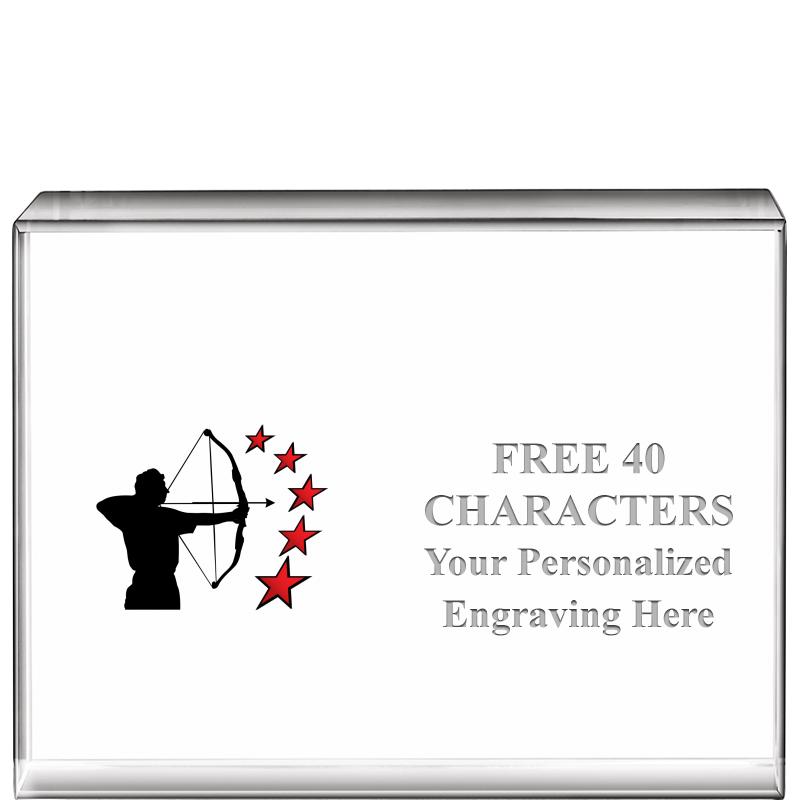 4"x3"HORIZONTAL DISPLAY CRYSTL