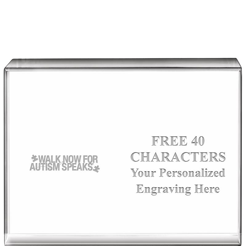 4"x3"HORIZONTAL DISPLAY CRYSTL