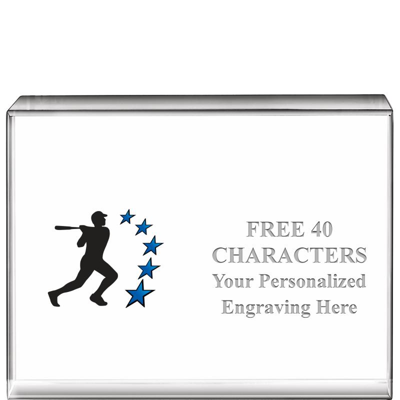 4"x3"HORIZONTAL DISPLAY CRYSTL