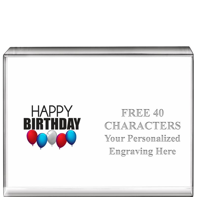 4"x3"HORIZONTAL DISPLAY CRYSTL