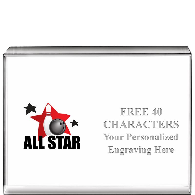 4"x3"HORIZONTAL DISPLAY CRYSTL