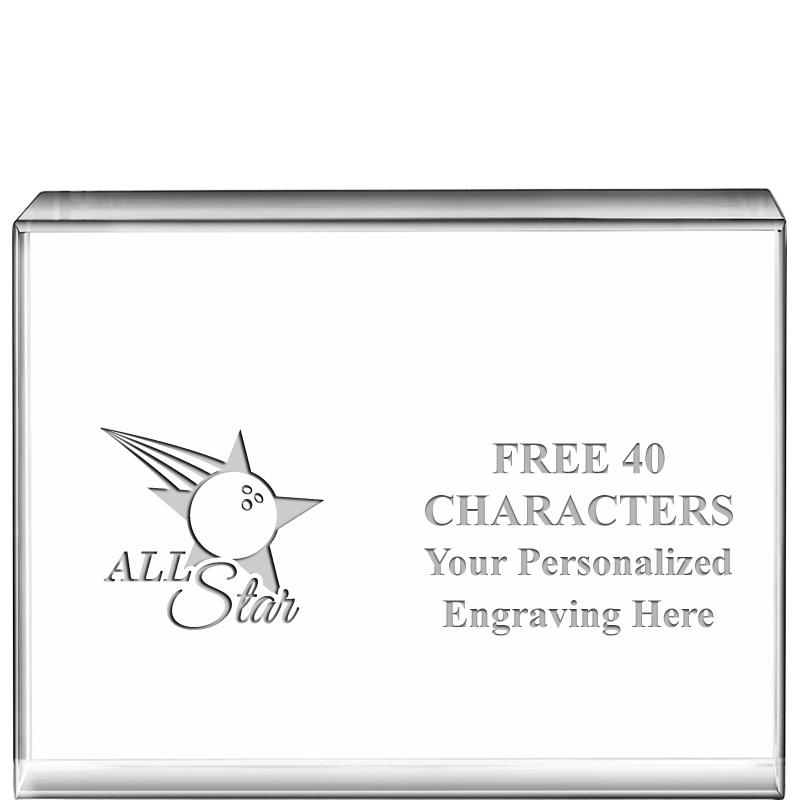 4"x3"HORIZONTAL DISPLAY CRYSTL