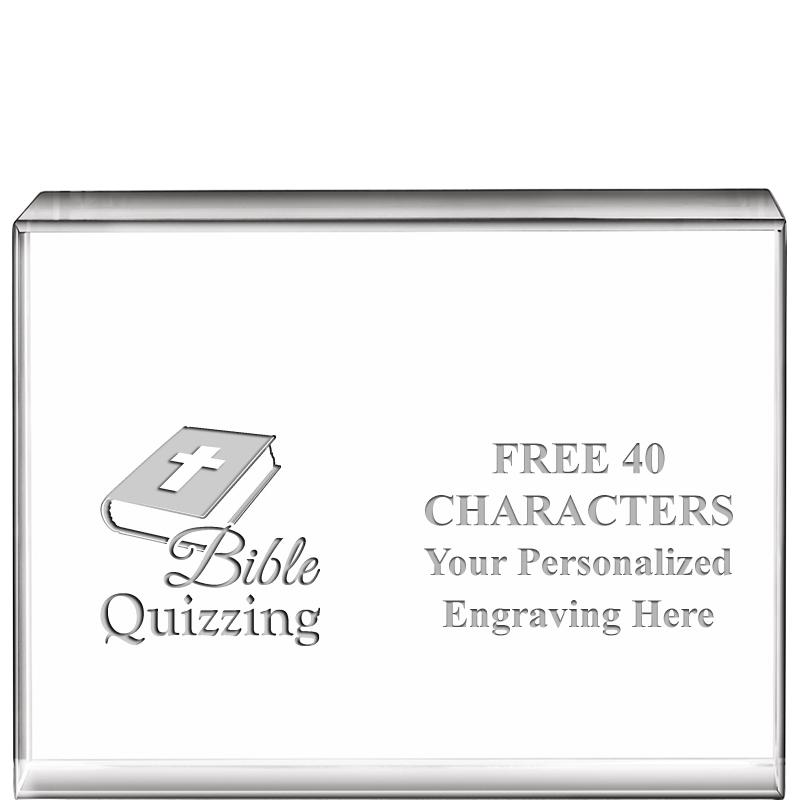 4"x3"HORIZONTAL DISPLAY CRYSTL