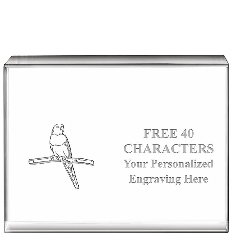 4"x3"HORIZONTAL DISPLAY CRYSTL