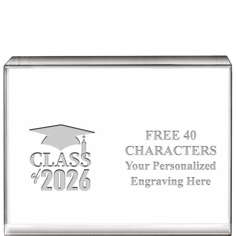 4"x3"HORIZONTAL DISPLAY CRYSTL