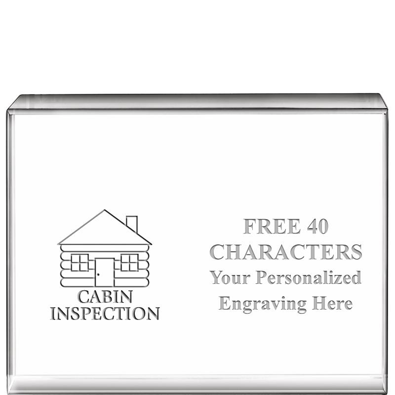 4"x3"HORIZONTAL DISPLAY CRYSTL