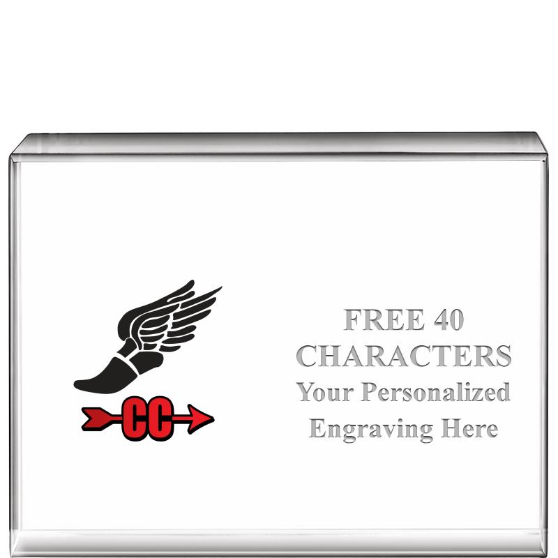 4"x3"HORIZONTAL DISPLAY CRYSTL