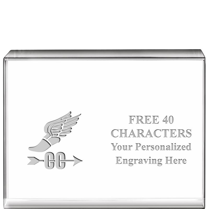 4"x3"HORIZONTAL DISPLAY CRYSTL