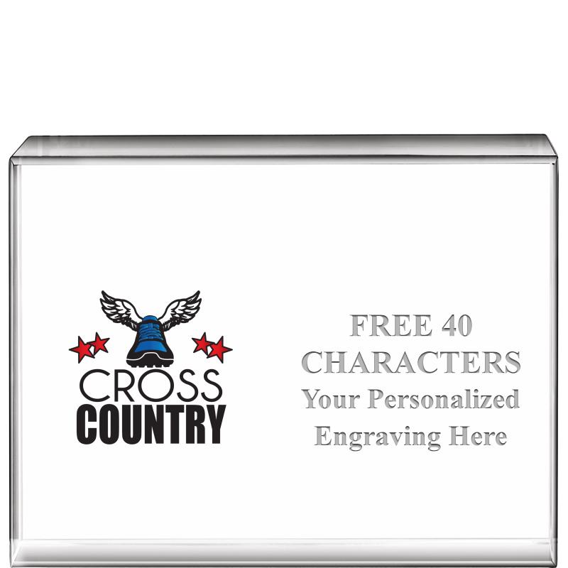 4"x3"HORIZONTAL DISPLAY CRYSTL