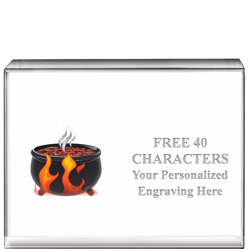 4"x3"HORIZONTAL DISPLAY CRYSTL