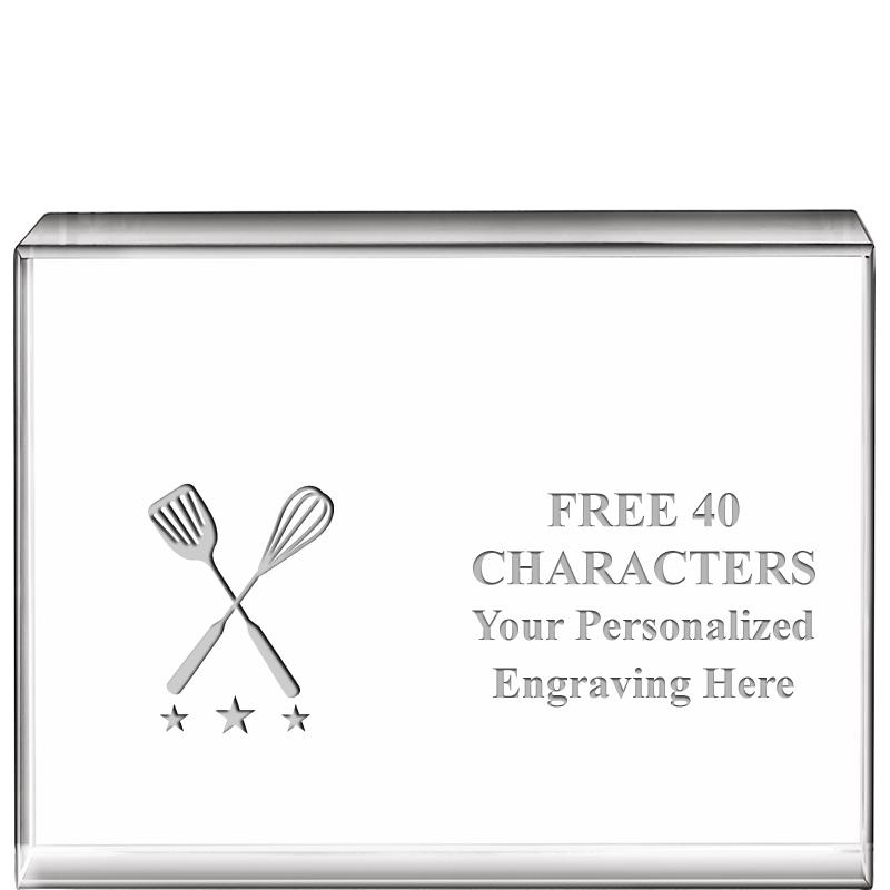 4"x3"HORIZONTAL DISPLAY CRYSTL