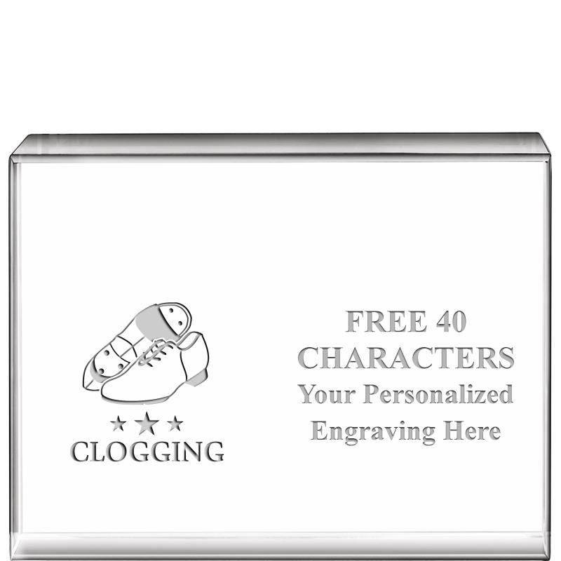 4"x3"HORIZONTAL DISPLAY CRYSTL