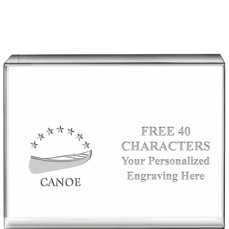 4"x3"HORIZONTAL DISPLAY CRYSTL