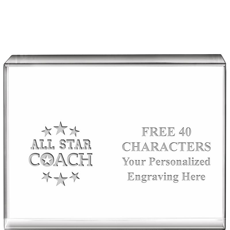 4"x3"HORIZONTAL DISPLAY CRYSTL