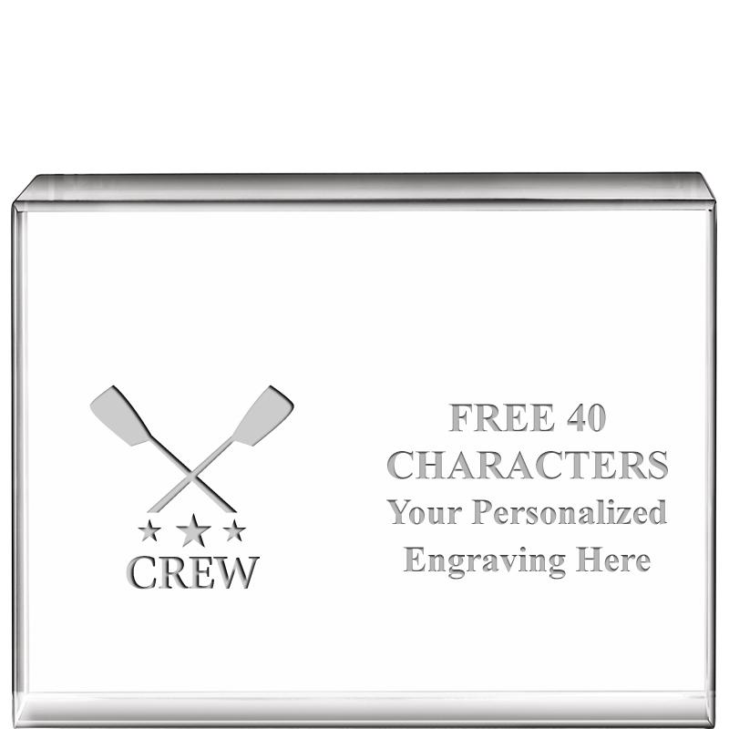 4"x3"HORIZONTAL DISPLAY CRYSTL