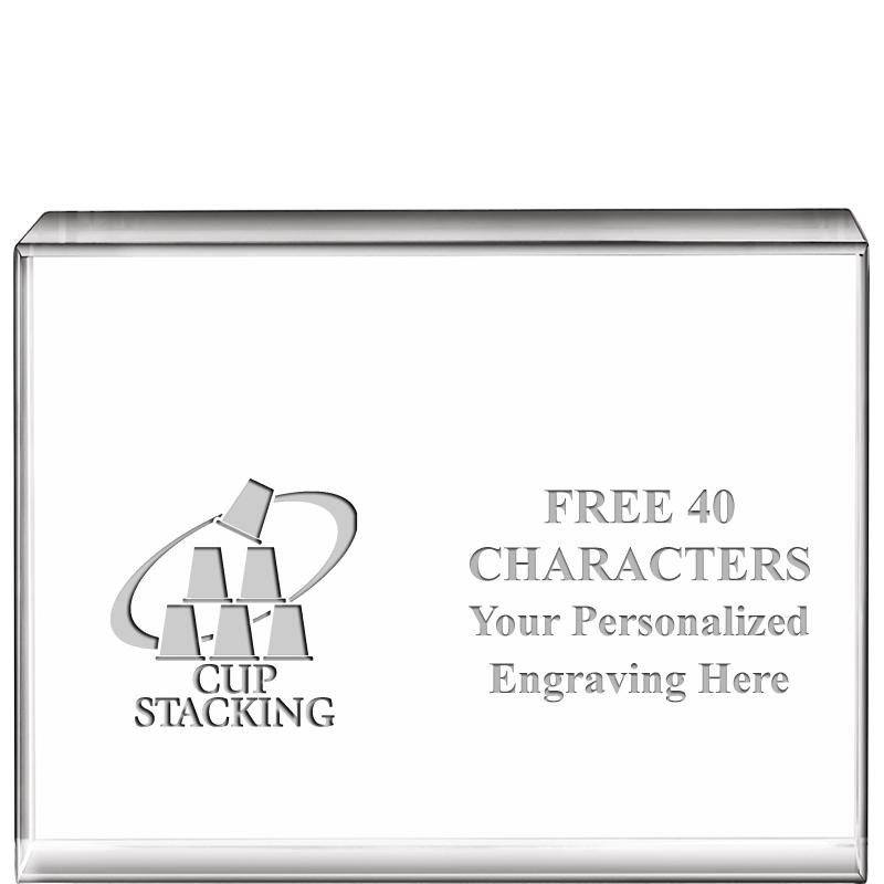 4"x3"HORIZONTAL DISPLAY CRYSTL