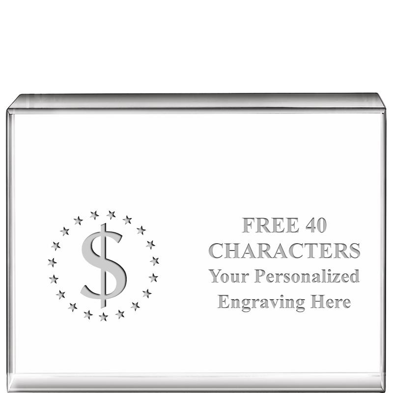 4"x3"HORIZONTAL DISPLAY CRYSTL