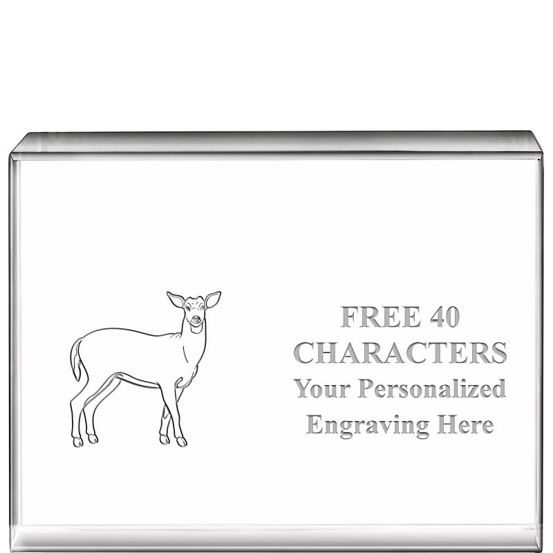 4"x3"HORIZONTAL DISPLAY CRYSTL