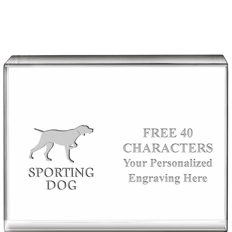 4"x3"HORIZONTAL DISPLAY CRYSTL